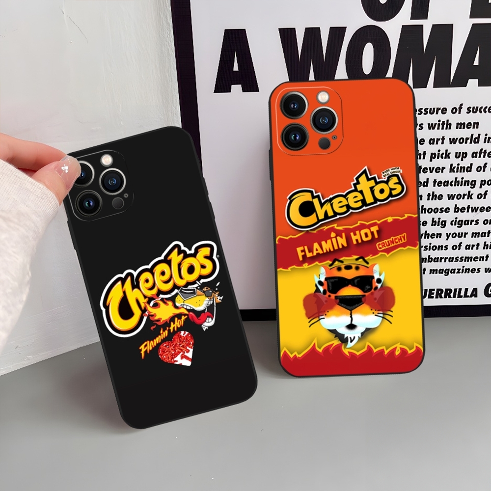 Food Snacks Quotes - Casing HP Cheetos untuk iPhone 17
