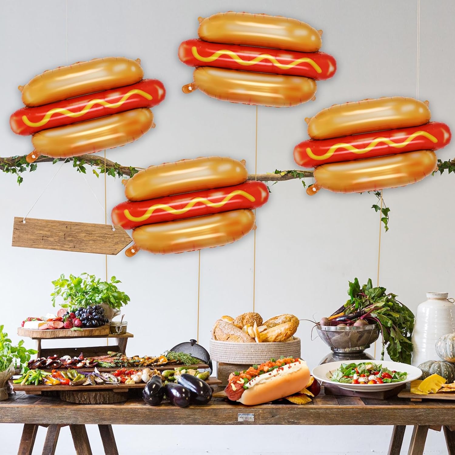 Food Giant Snacks - 6 Buah Balon Hot Dog Raksasa,