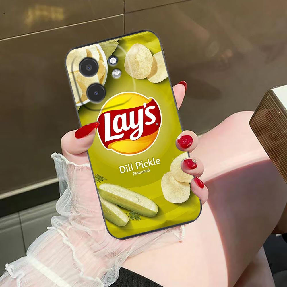 Food Snacks Quotes - Casing Ponsel Snack Food Potato L-Lay'S
