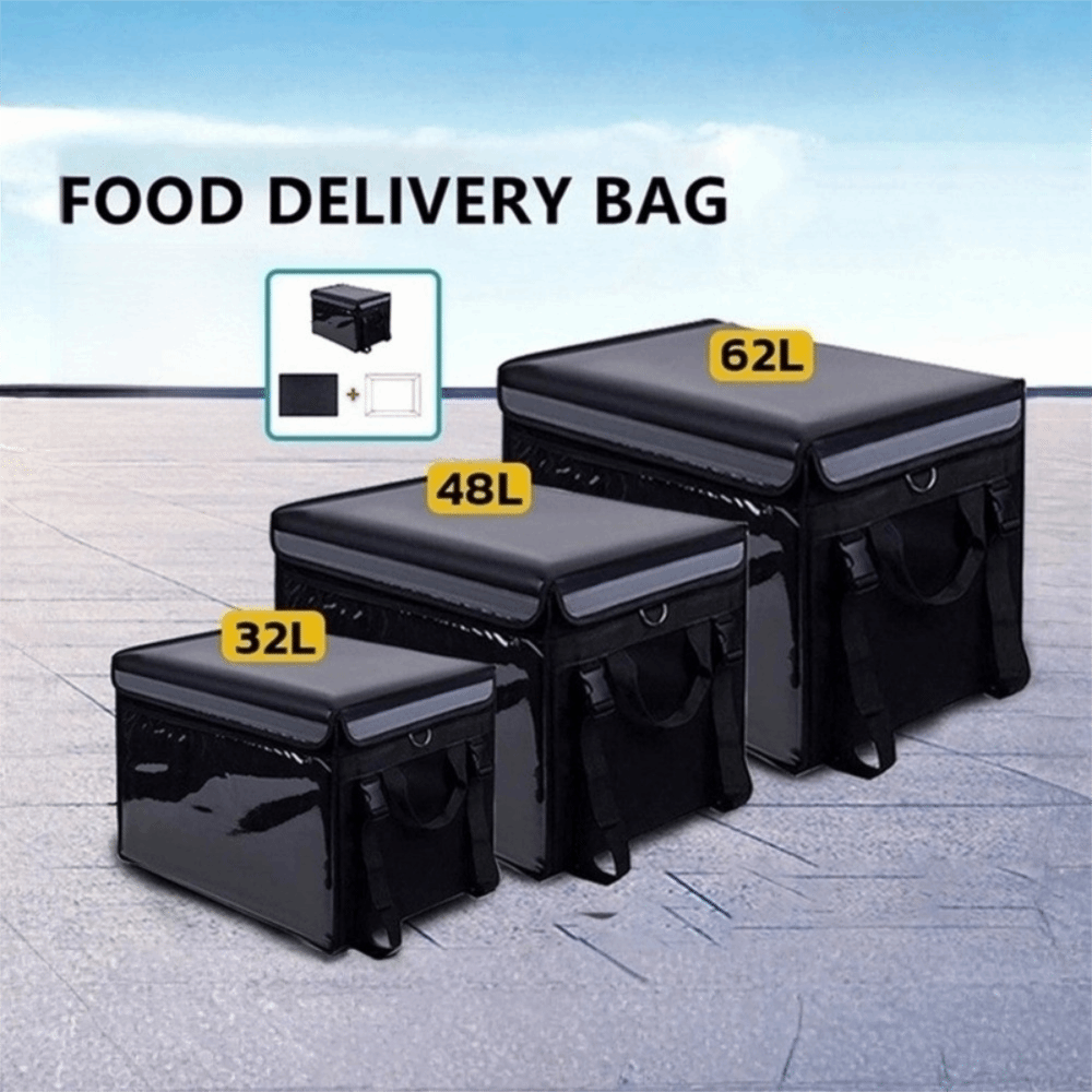 Food Snacks Delivery - Tas Pengantar Makanan Tahan Air 32L/48L/62L