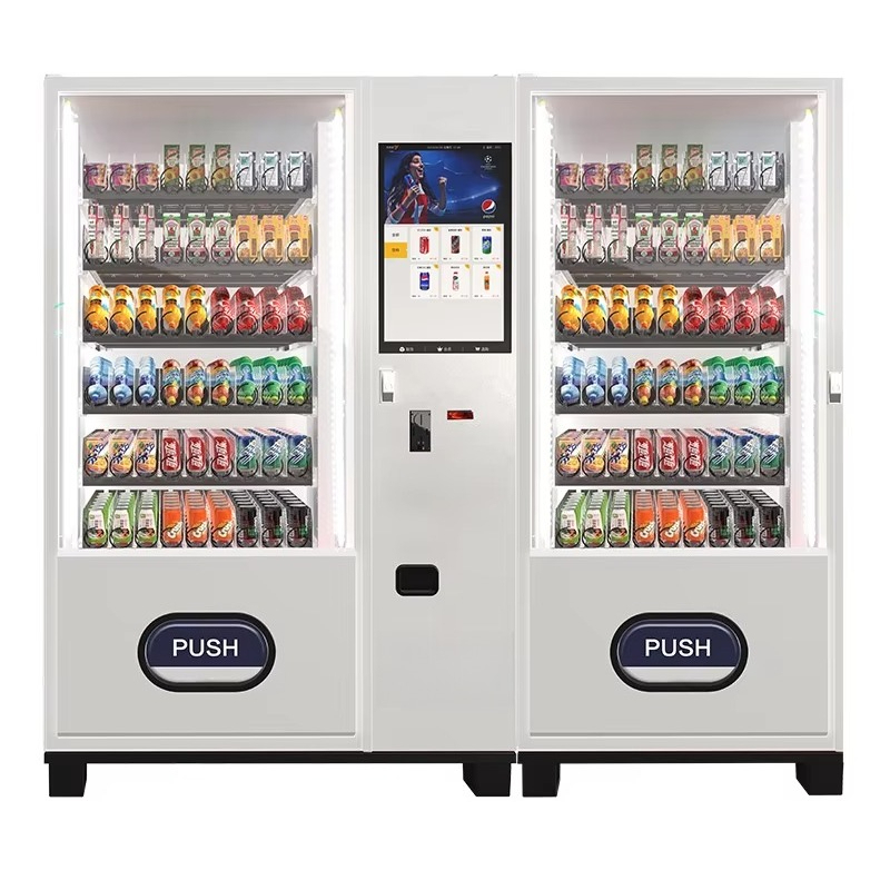 Food Drink Snacks - Mesin Penjual Minuman Dingin Otomatis Dispenser