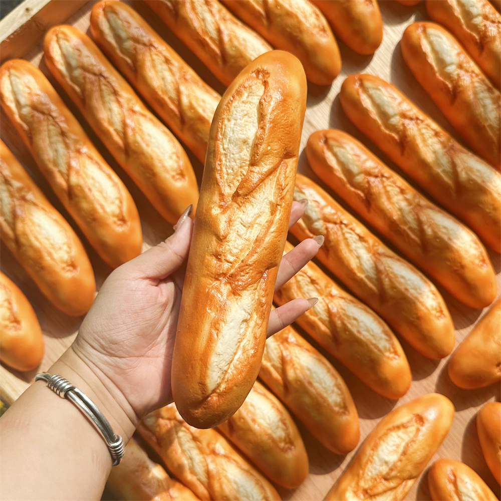 Food Snacks Order - Makanan Lembut Baguette Seri Model Buatan