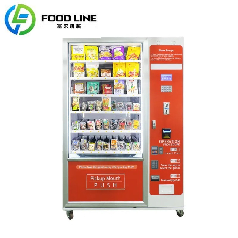 Mesin Penjual Otomatis Kombina - Food Drink Snacks ulasan dan harga