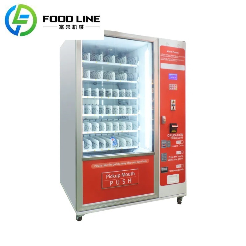 Mesin Penjual Otomatis Kombina - Food Drink Snacks ulasan dan harga