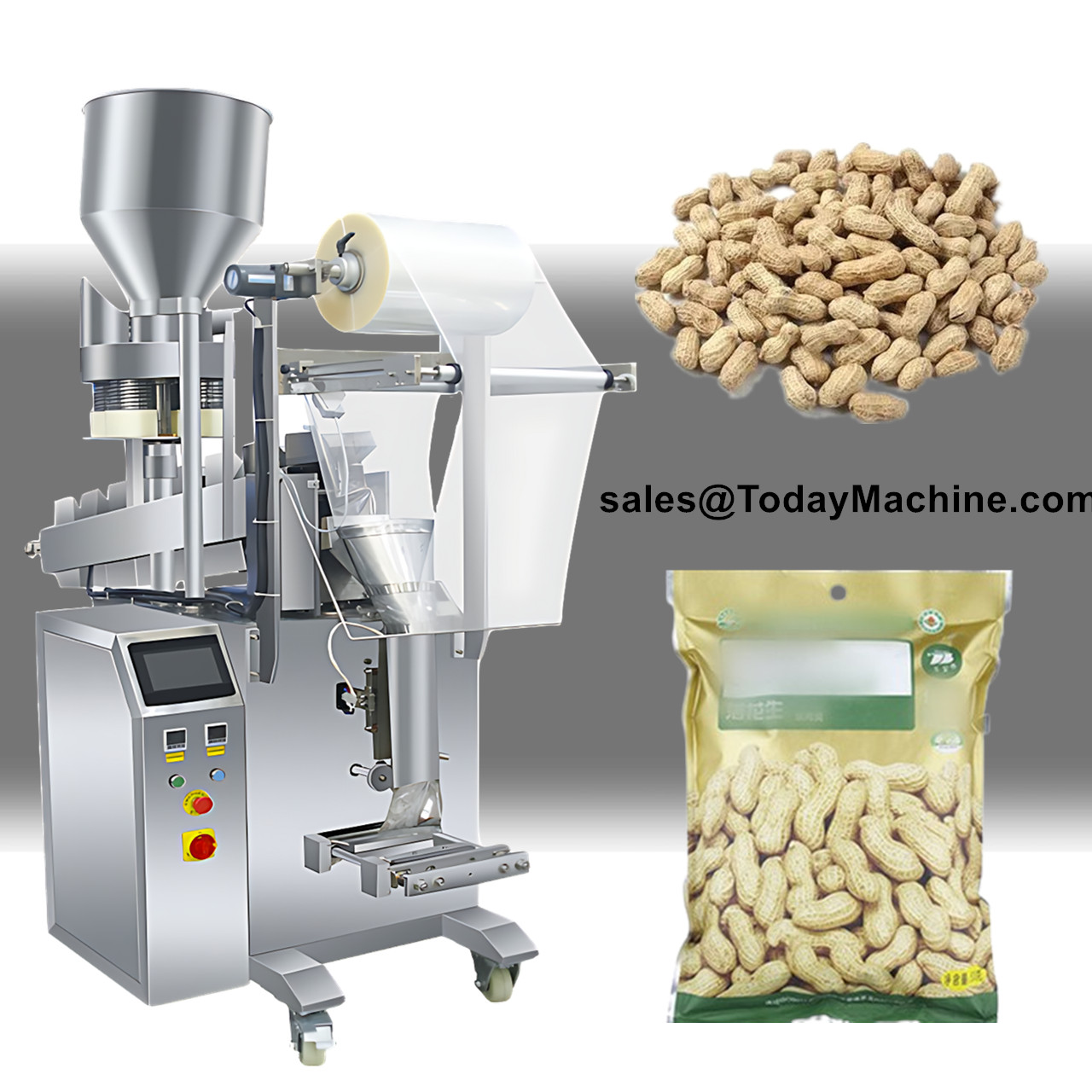 Mesin Pengemas Otomatis Vertik - Mixed Seed Snack ulasan dan harga