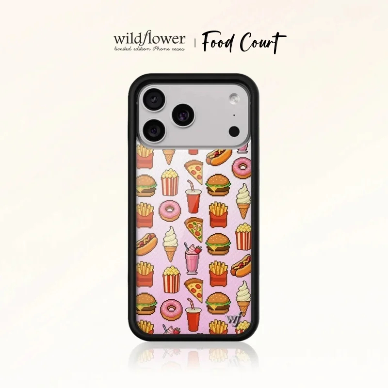 Casing HP Wildflower Luxury Fo - Food Snacks Quotes ulasan dan harga