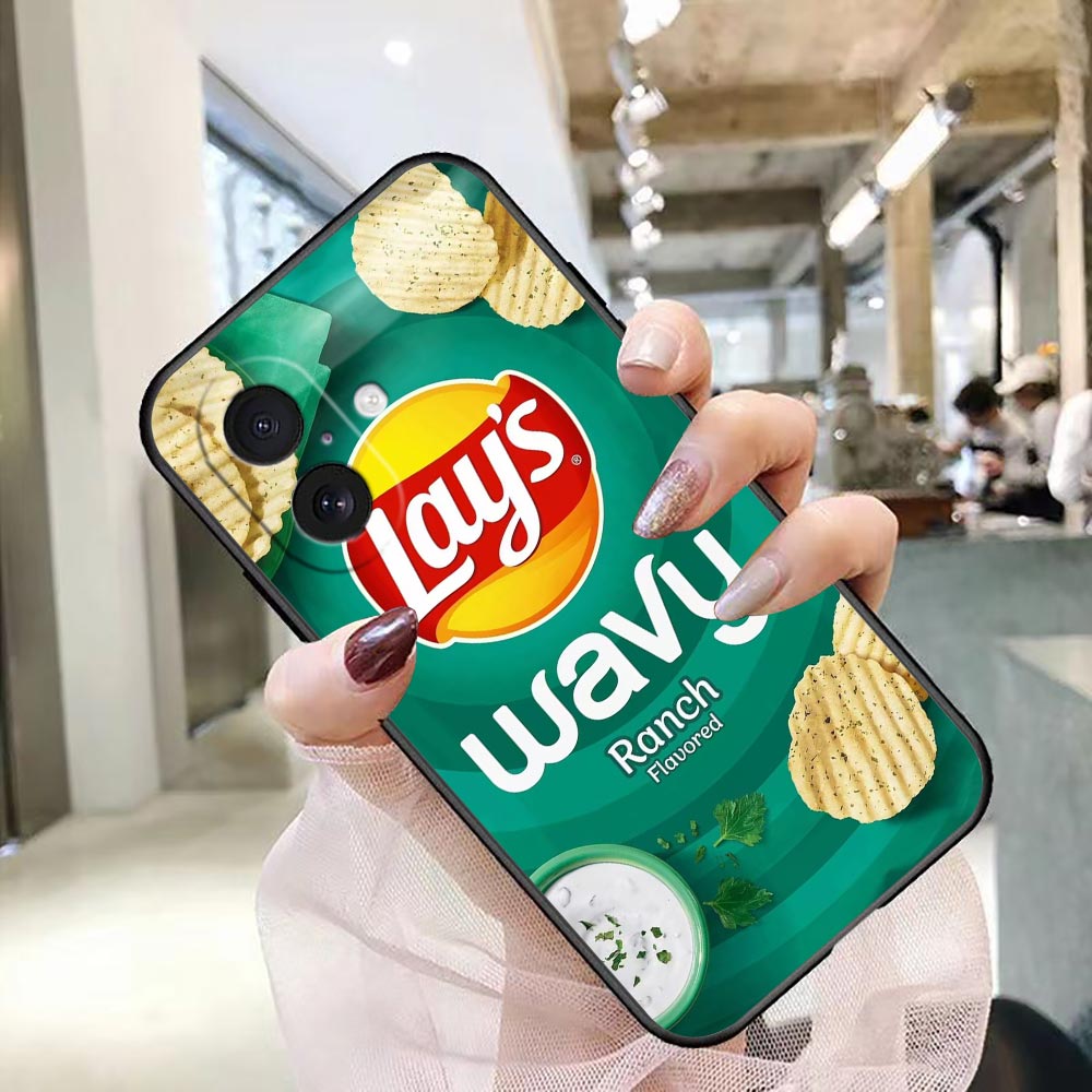 Casing Ponsel untuk Iphone App - Food Snacks Quotes ulasan dan harga
