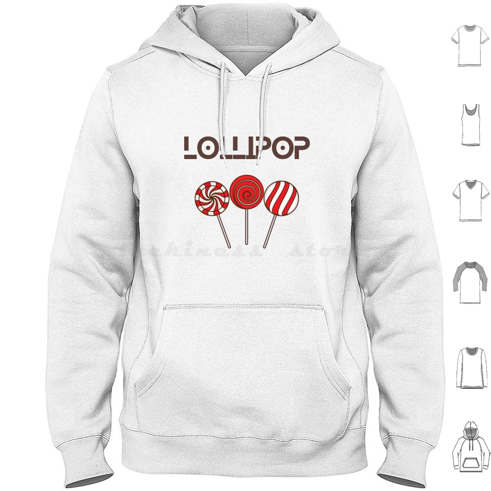 Lollipop Lucu Hoodie Katun Len - Food Sweet Snacks ulasan dan harga