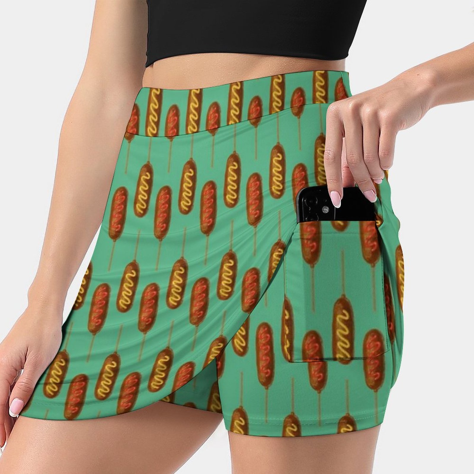 Anjing jagung rok Mini wanita  - Food Sweet Snacks ulasan dan harga