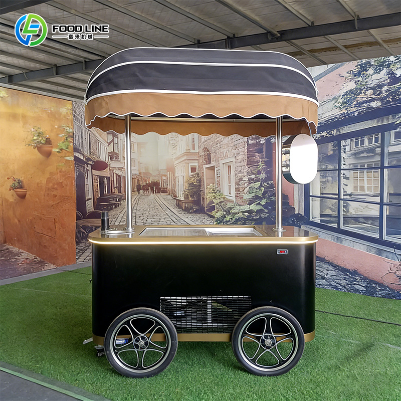 Gerobak Es Krim Mini, Troli Ca - Food Sweet Snacks ulasan dan harga