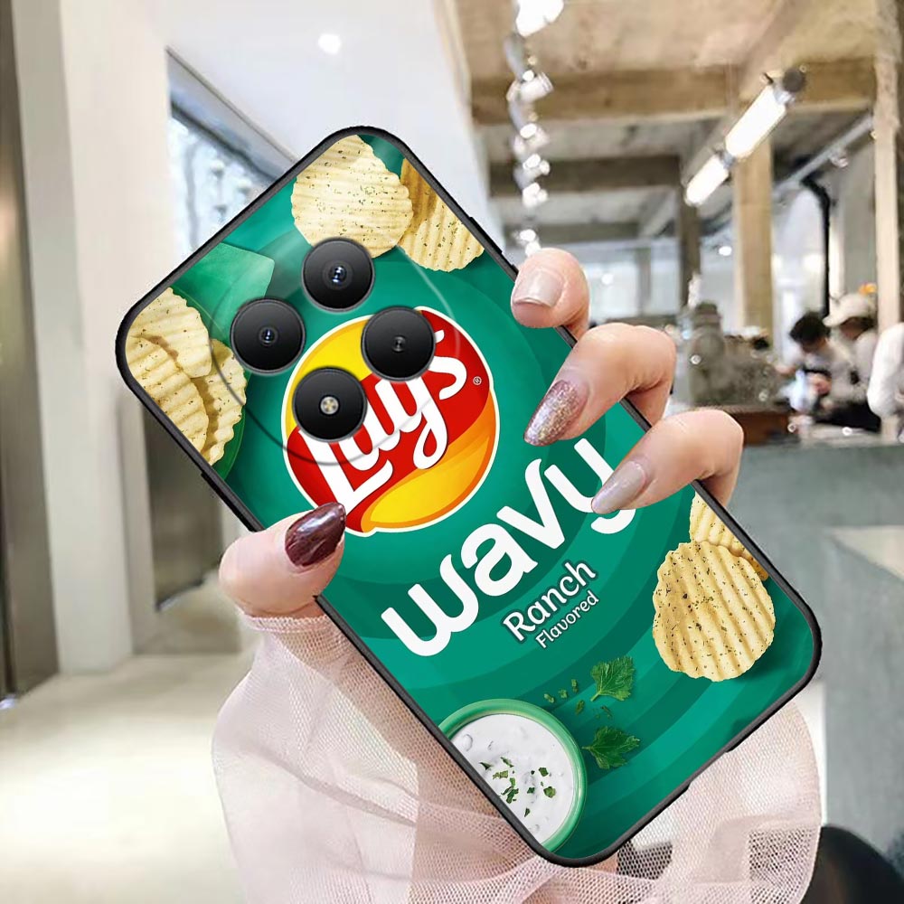 Casing Ponsel untuk Xiaomi Red - Food Snacks Quotes ulasan dan harga