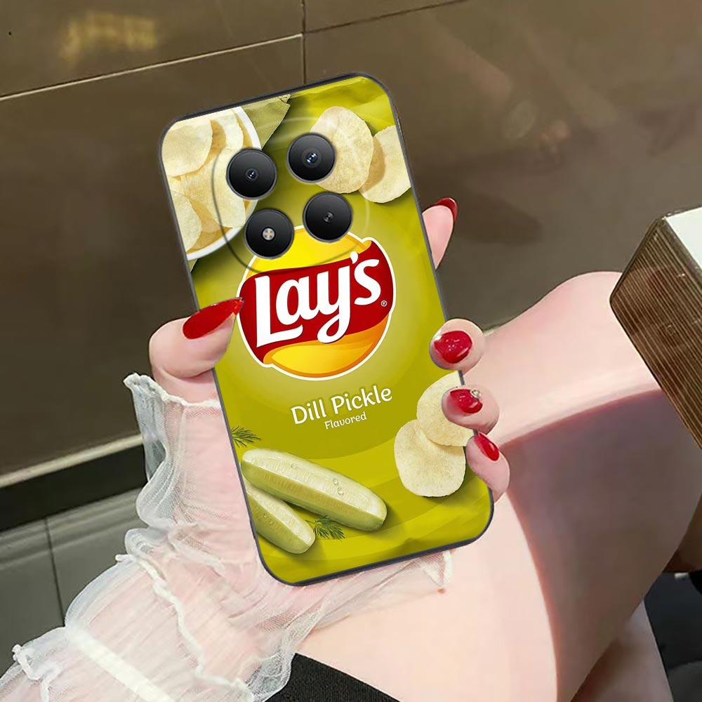 Casing Ponsel untuk Xiaomi Red - Food Snacks Quotes ulasan dan harga