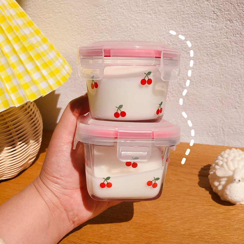 Kotak segel Mini Cherry Korea  - Food Sweet Snacks ulasan dan harga