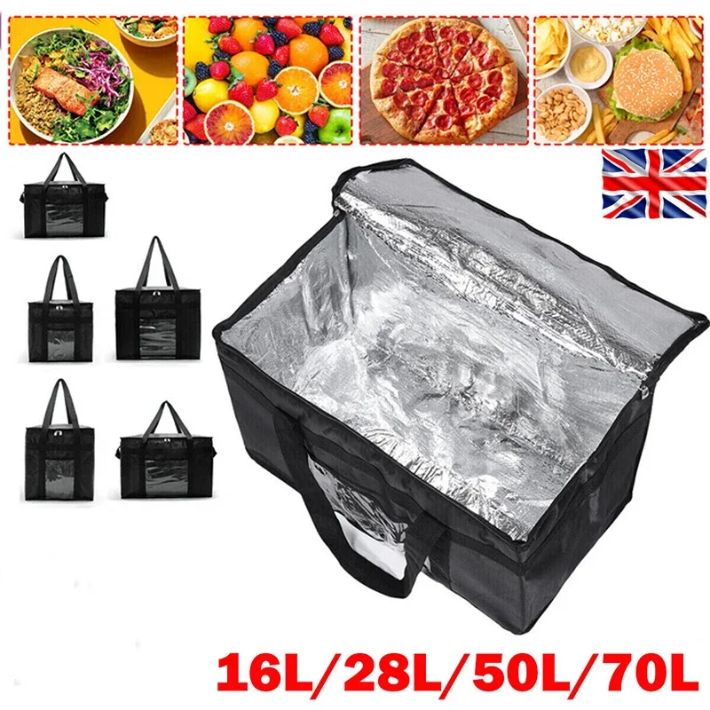 16L-70L tas Tote termal teriso - Food Snacks Delivery ulasan dan harga