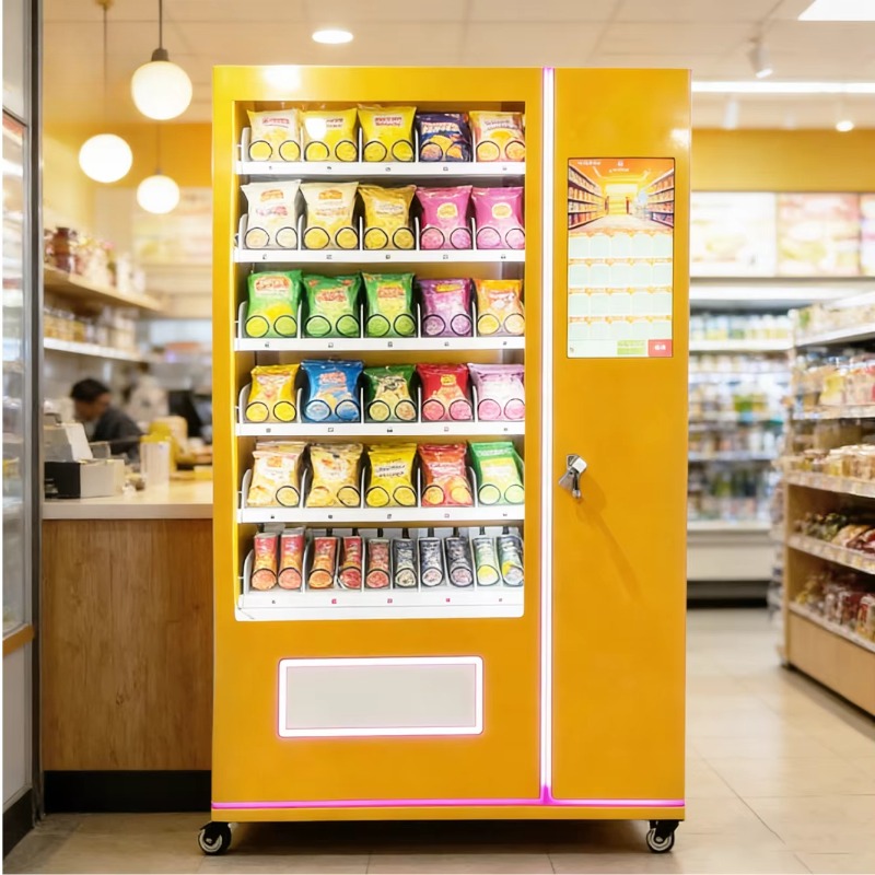 Mesin Penjual Otomatis Snack,  - Food Drink Snacks ulasan dan harga