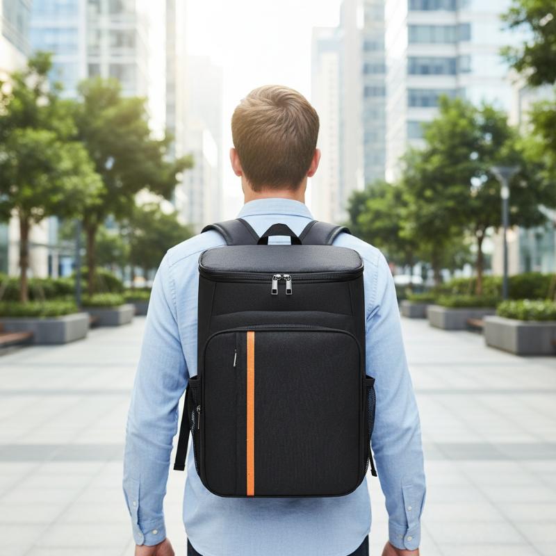 [J] Tas Ransel Pendingin Teris - Food Snacks Delivery ulasan dan harga