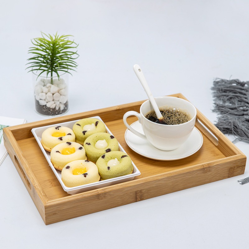 Set Nampan Sajian Bambu Alami  - Food Platter Snacks ulasan dan harga